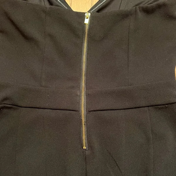 Express Strapless Sweetheart Neck Slant Pockets‎ Stretchy Jumpsuit Black Size 2 - Image 14