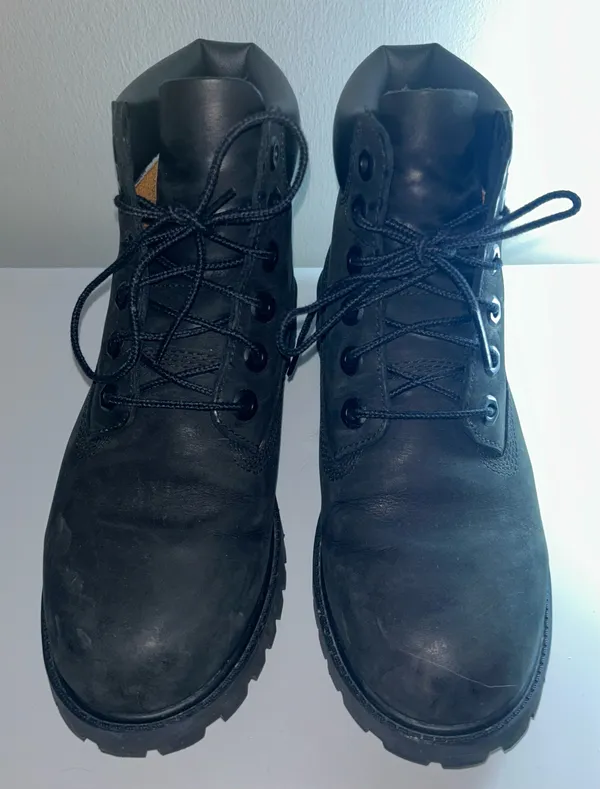 Black Timberland Boots - Image 2