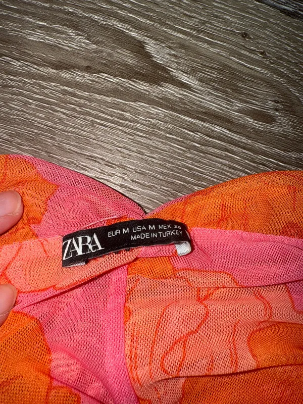 ZARA Corset Top Floral - Image 3
