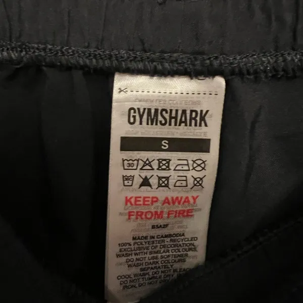 Gymshark Women's Black Athletic Shorts with Elastic Waist - Image 2
