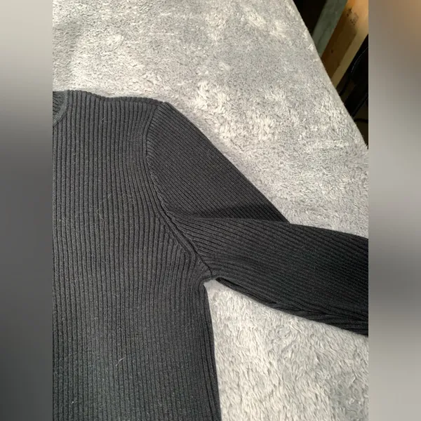 Lauren Ralph Lauren Black Turtleneck Sweater medium - Image 3
