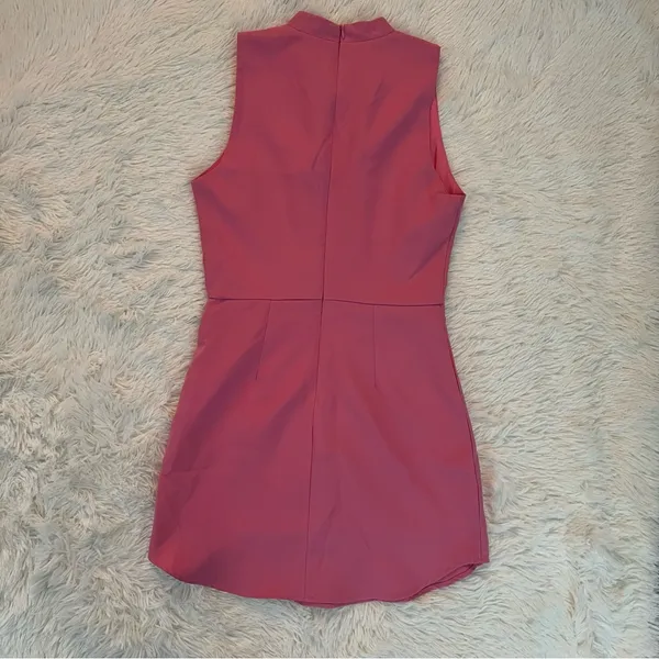 TCEC Sleeveless Pink Mini Dress Women’s Small – Lined, Hidden Back Zipper - Image 8