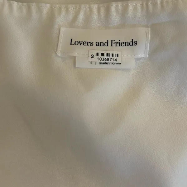 Lovers +‎ Friends Day Keeper midi dress in white with polka dot - Image 6