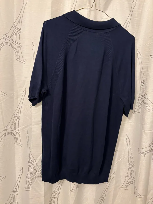 Alfani MENS top Navy blue Sz. L - Image 6