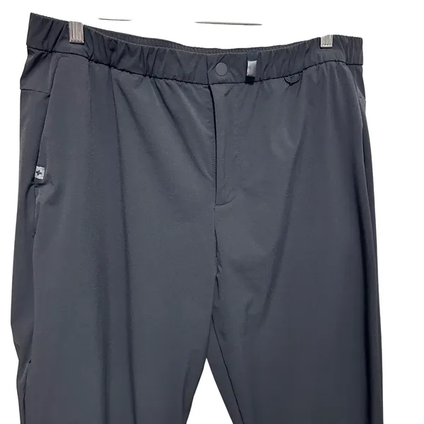 Figs Womens Scrub Pants XL Black Nylon Stretch‎ Straight Leg Medical Uniform - Image 5