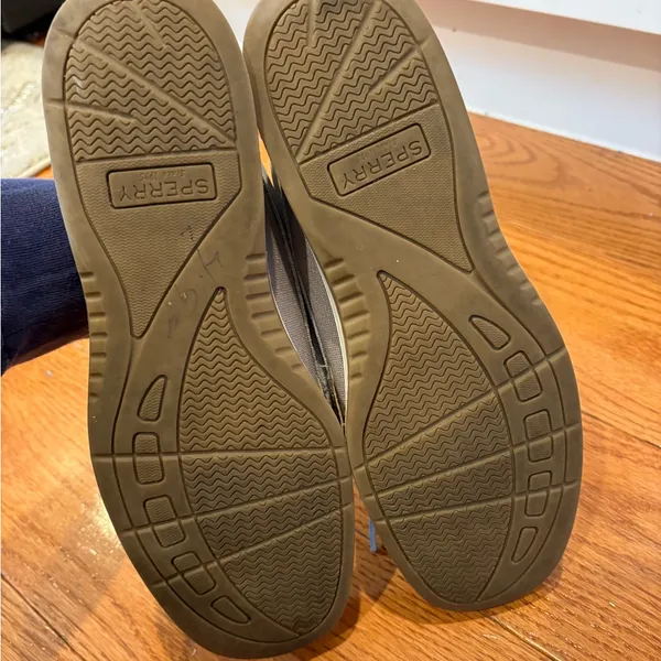 Sperry Top-Sider Angelfish Gray Leather Boat Shoes Women’s 8.5 - Image 5