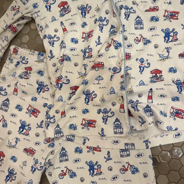 Roller Rabbit Martha’s Vinyard Monkey Pajamas  - Image 2
