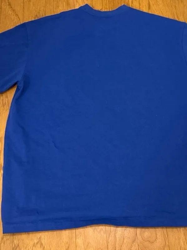 Brand New White Fox Archive 6.0 Oversized Tee in Blueberry & neon pink Size M/L - Image 11