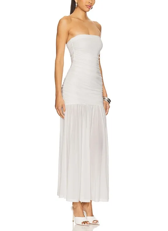 Boutique Formal Dress white - Image 3