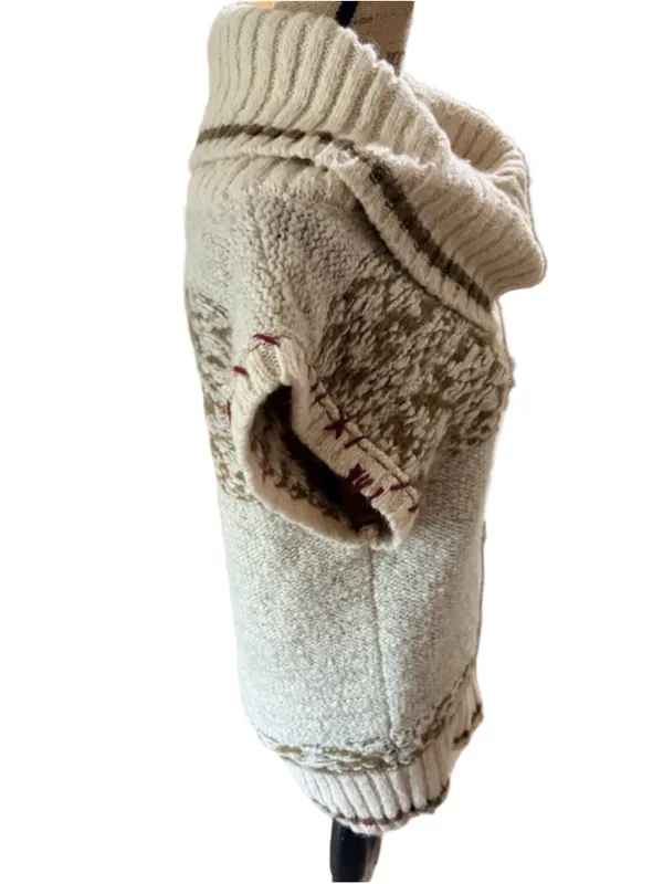 Free People Snow Drift Fair Isle Sweater Size S (18-20” PTP) - Image 3