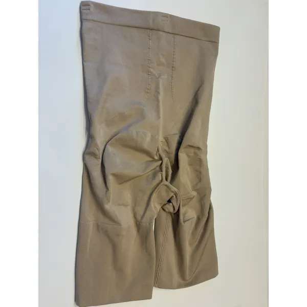 SPANX high waist girl short thigh shaper Slimmer Shapewear beige Size‎ Medium - Image 2