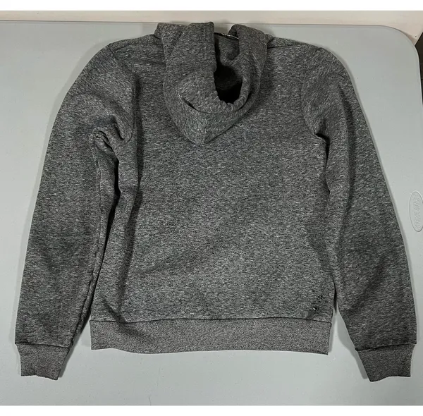 American Apparel Gray Marled Zipper Sweater Sweatshirt Hoodie Outerwear XS 🩶 - Image 5