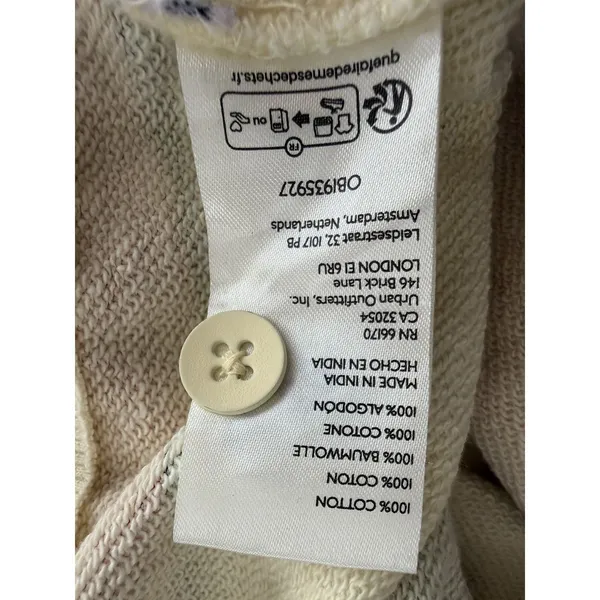 Free People We The Free Ry Zip Thru Jacket Hoodie Americana Women's Size XS - Image 12