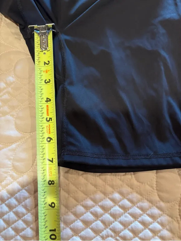 Gymshark Black High-Waisted V-Front Biker/workout Shorts women’s size S - Image 7