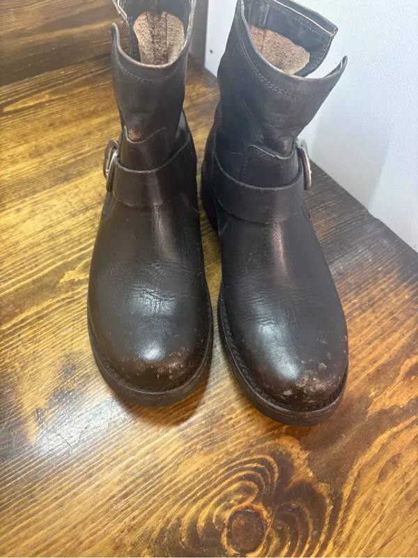 Frye Black Veronica Boots Size women 7‎ - Image 3