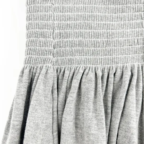 Natural Life Womens Smocked Waist Shorts Gray Ruffle Trim Daisy Charm‎ Size XS - Image 8