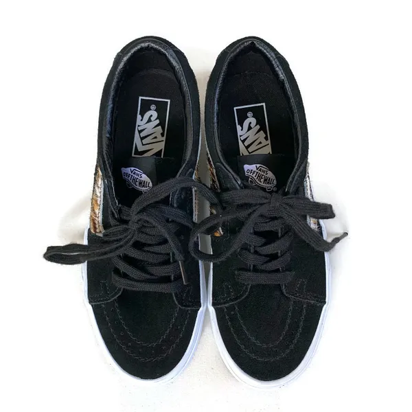 Vans Sk8-Low Tiger Stripe Suede Sneakers - Image 4