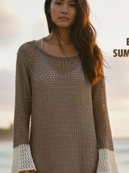 Zara Crochet Maxi Dress with Slip Size S - Image 7
