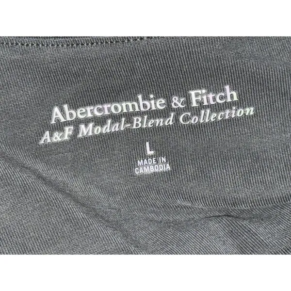 Abercrombie & Fitch A&F Modal Gray Grey Sleeveless Tank Top Womens Size Large L - Image 4