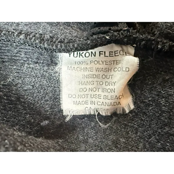 Vintage Kelly Sport Yukon Fleece Vest Women’s Medium Gray Zip‎ Up Made in Canada - Image 8