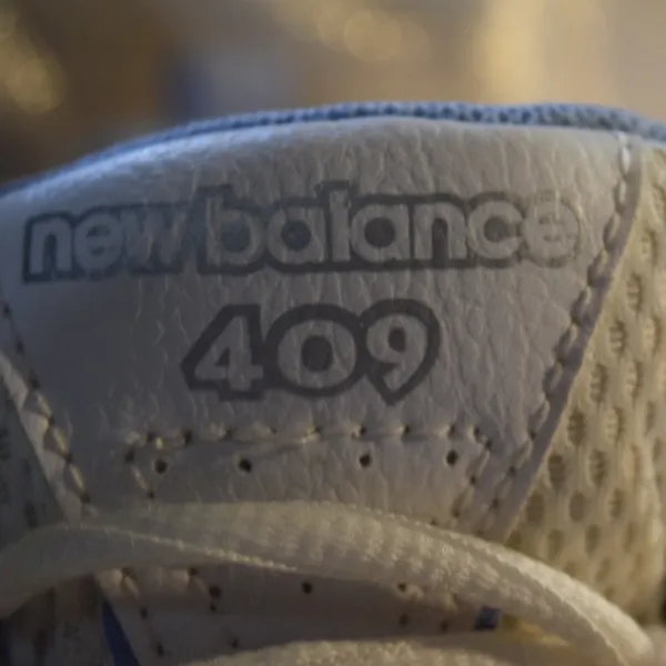 New Balance 409 White/Blue - WX409WL Size 10 - Image 9
