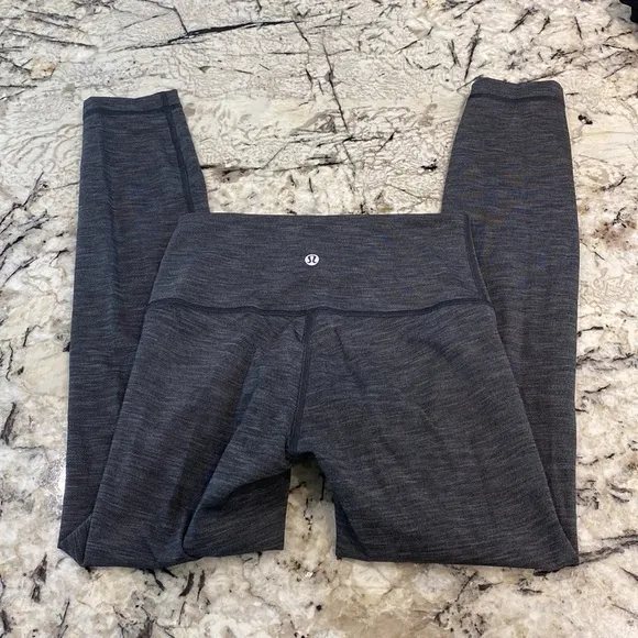 Lululemon Wunder Under Hi-Rise 7/8 Tight (Brushed‎ Full-On Luxtreme 25") Size 4 - Image 5