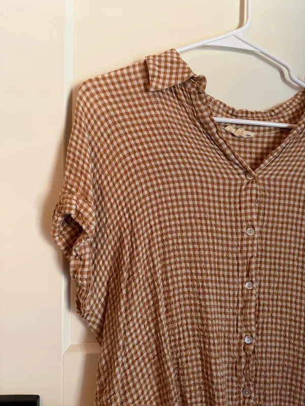 Boutique Button-Up Blouse - Image 2