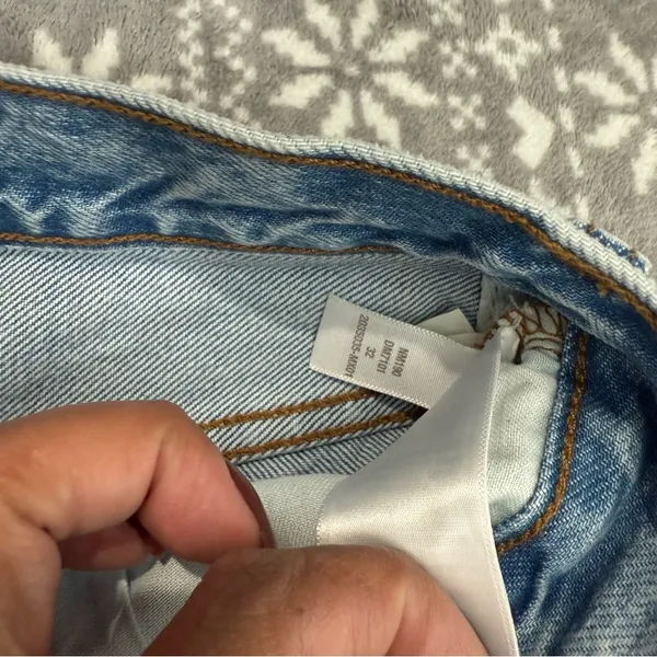 NWOT Madewell The '90s‎ Straight Jean Mercer Wash Size 32 Minimalist Soft Girl - Image 9