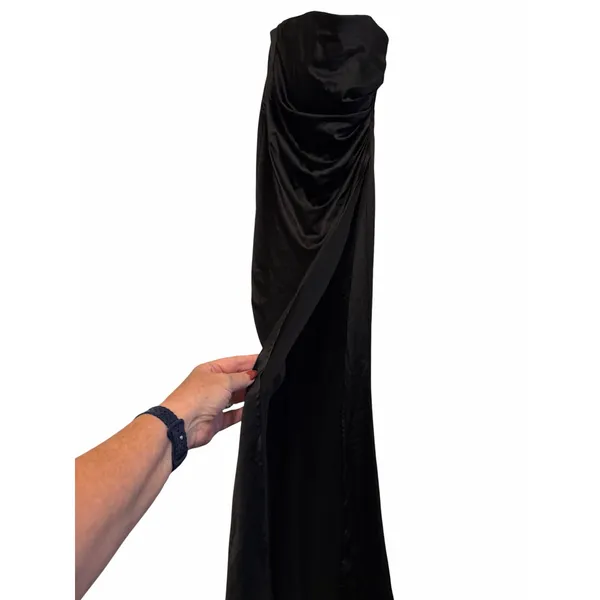 BABYBOO Safiya Black Strapless Gown - Size S - Image 9