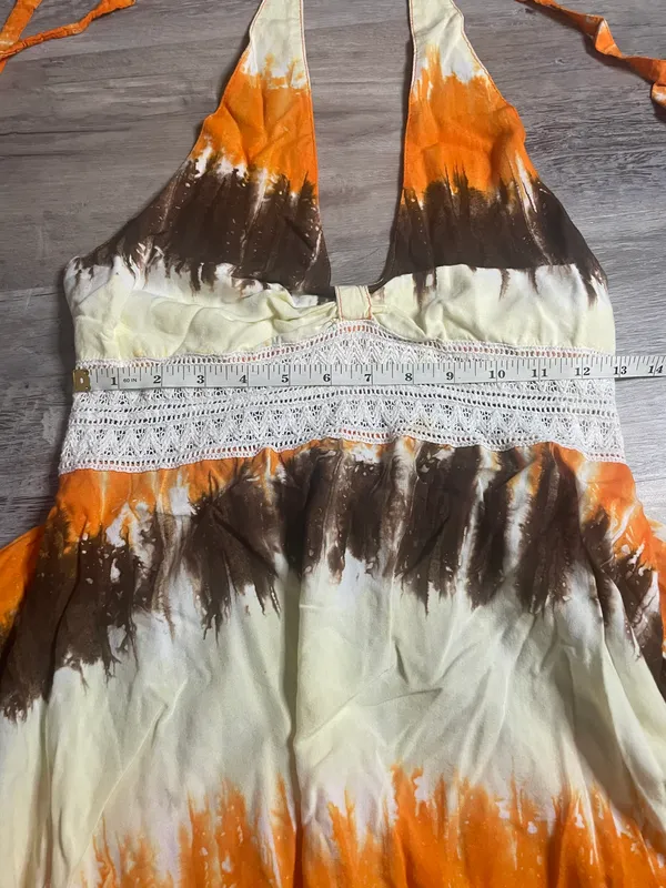 Bali Halter Tie Dye Dress - Image 5