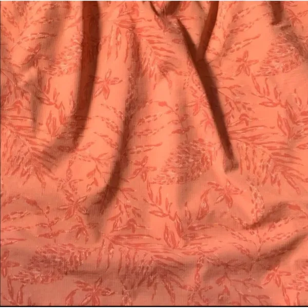 Aspen‎ Cargo Skort Large Orange Tropical Leaf Print Hiking Gorpcore Utility - Image 2