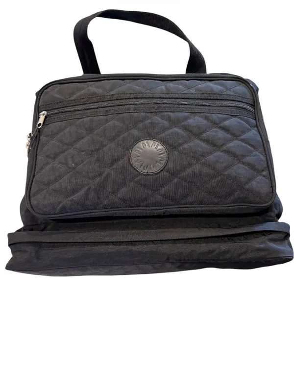NWT Mayka Black Quilted Travel Duffel Bag - Image 8