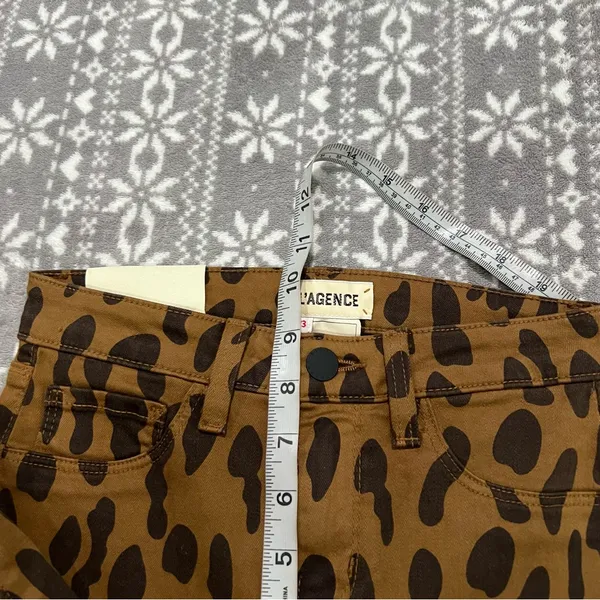 L'agence Margot High Rise Skinny‎ Jeans In SpottedAnimal Size 23 - Image 10