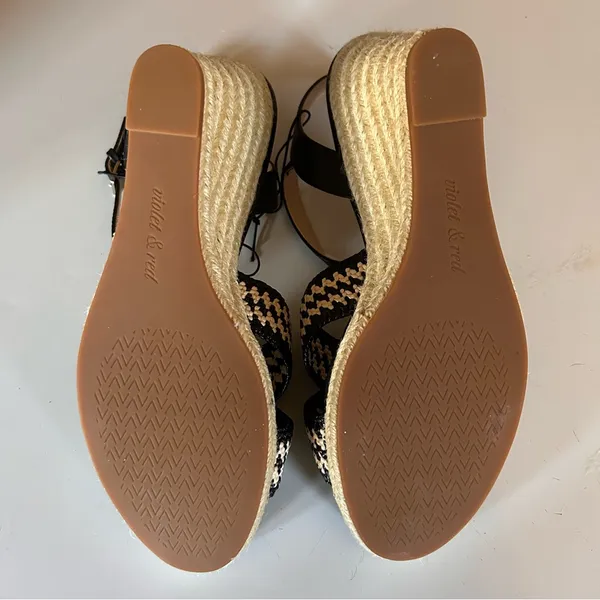 NWOT Violet & Red ‘Mackenzie’ Espadrille Wedge | Size: 9 - Image 5
