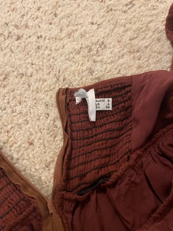 Deep brown princess Polly Lorna romper size 4 #134 - Image 4