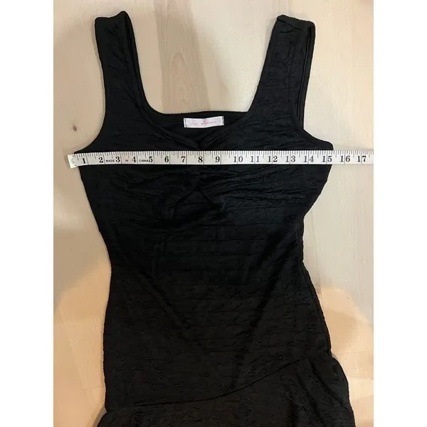 Ces femme Women Small Two Orange and Black Sleeveless Mini Dress Bundle - Image 11