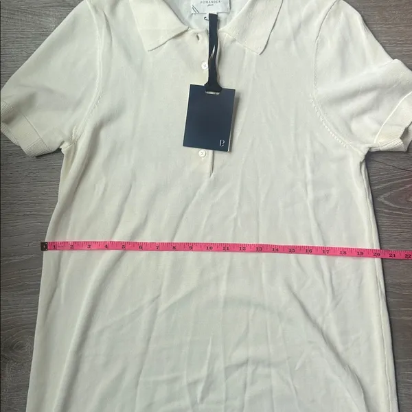 NEW TUCKERNUCK POMANDER PLACE Ivory Ridley Dress Large - Image 10