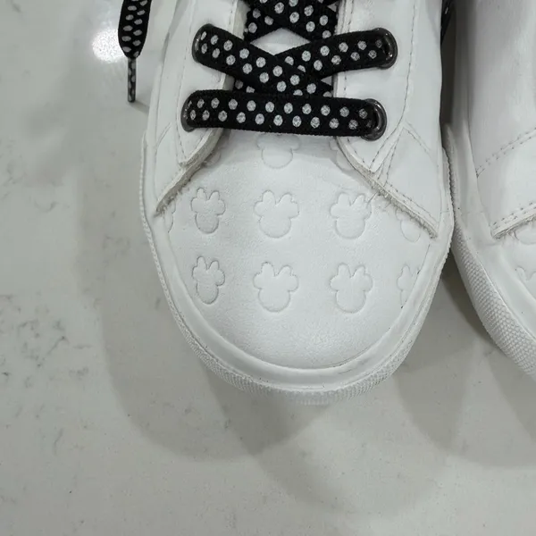 Disney White and Black Kids Sneakers - Image 11