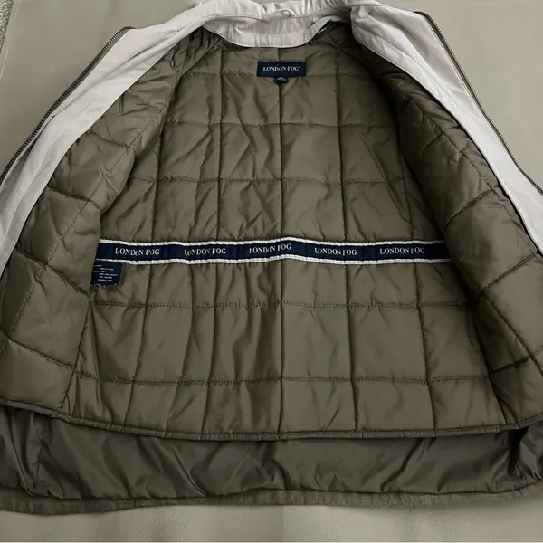 London Fog two in one Coat with zip out puffer M - Image 7