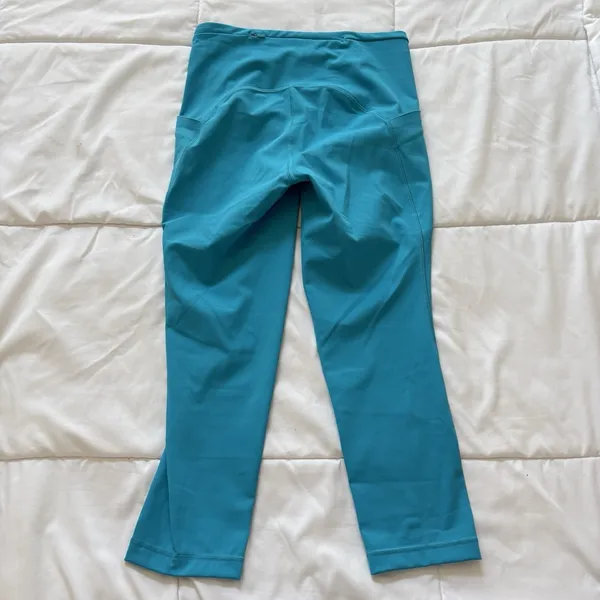 Lululemon Leggings‎ Womens 6 Blue Align High Rise Crop Pull On Stretch Yoga Gym - Image 7