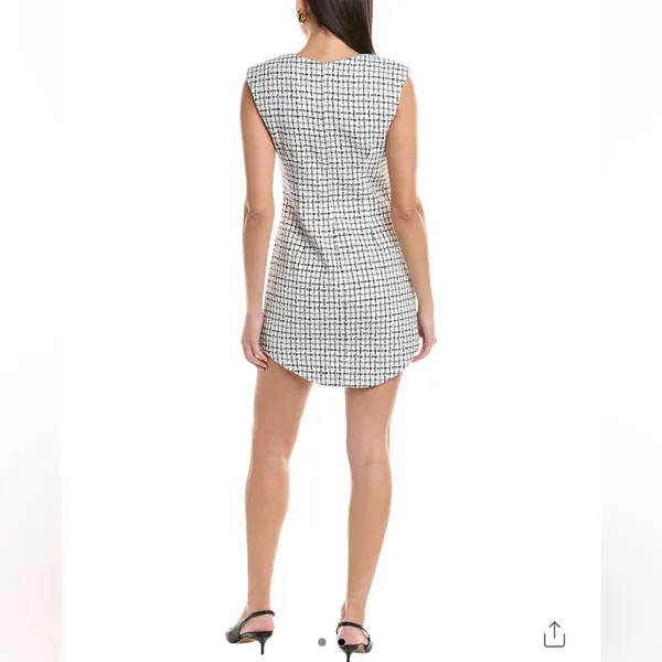 NWT Amanda Uprichard Ivana mini dress, size S. - Image 2