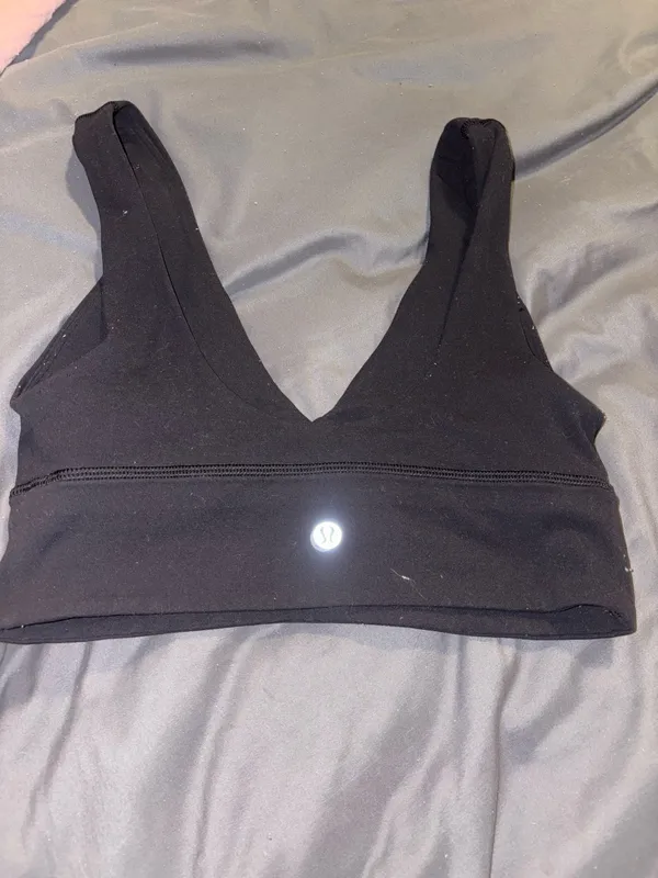 lululemon black sports bra - Image 2