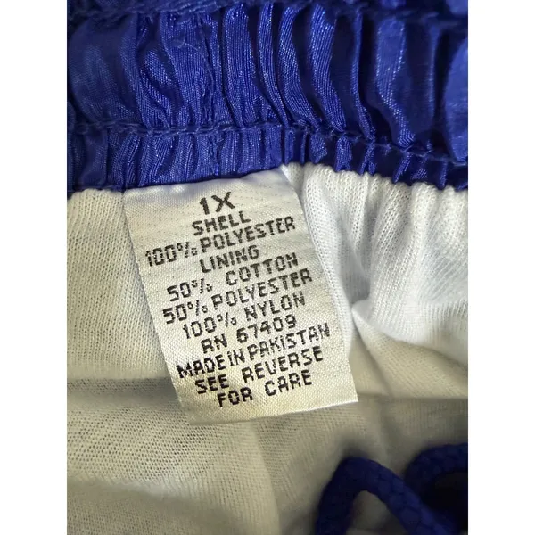 Vintage Active Horizon Royal Blue Tracksuit Set Jacket Pants 1X Retro 90s Sport - Image 7