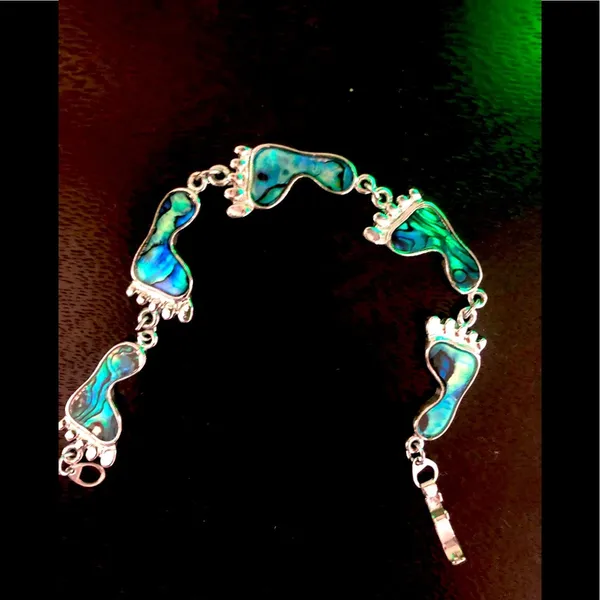 gorgeous turquoise silver bracelet - Image 4