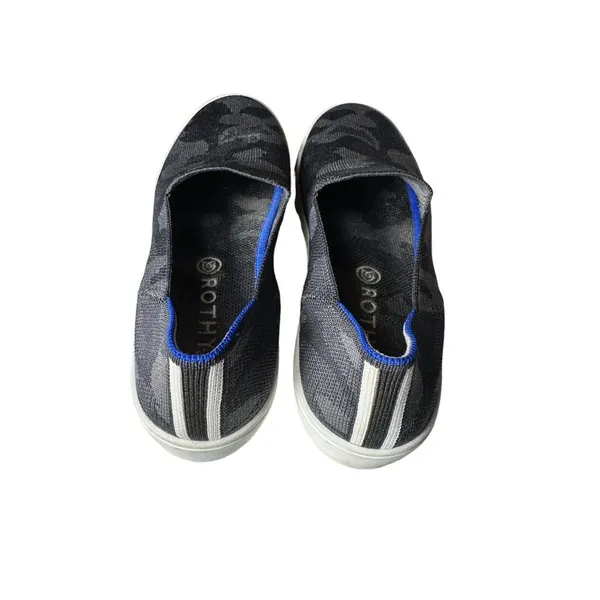 ROTHY'S Size 9 Women’s The Original Slip On Sneaker Dark GRAY CAMO GUC‎ #S88-8 - Image 11