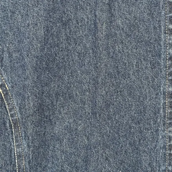 Country Store Jumper Dress Cottagecore Women 1X Blue Denim Button Pockets - Image 9