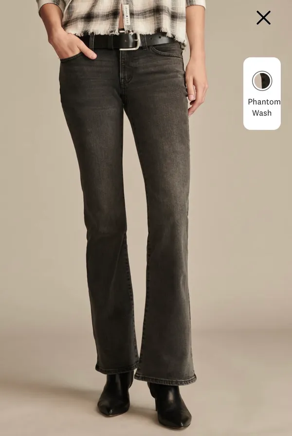 Lucky Brand Mid-Rise Sweet Flare Jeans - Image 2