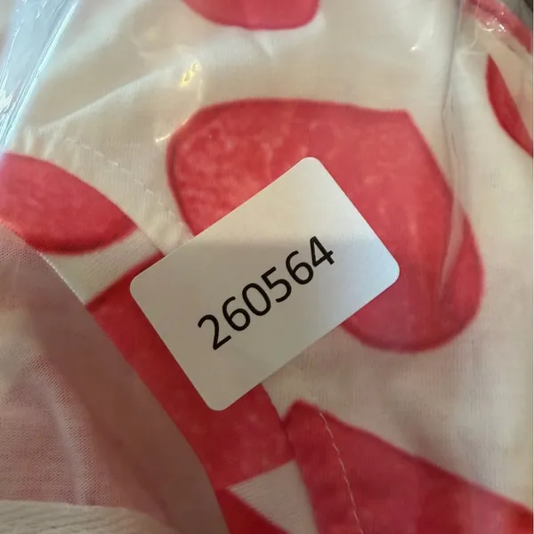Women's Heart Theme Long Sleeve Tee Size Medium #260564 - Image 5