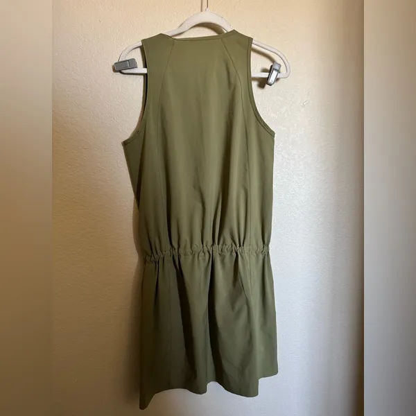 Arcteryx Contenta Dress Sleeveless‎ Size Medium Moss Green UPF 40 Sporty Outdoor - Image 8