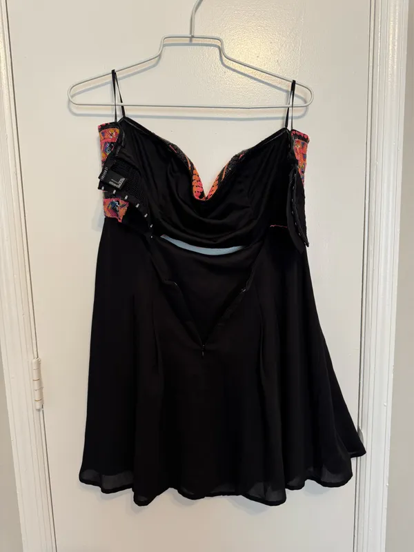 Forever 21 Sequin Strapless Cocktail Party Dress Size Large - Image 3